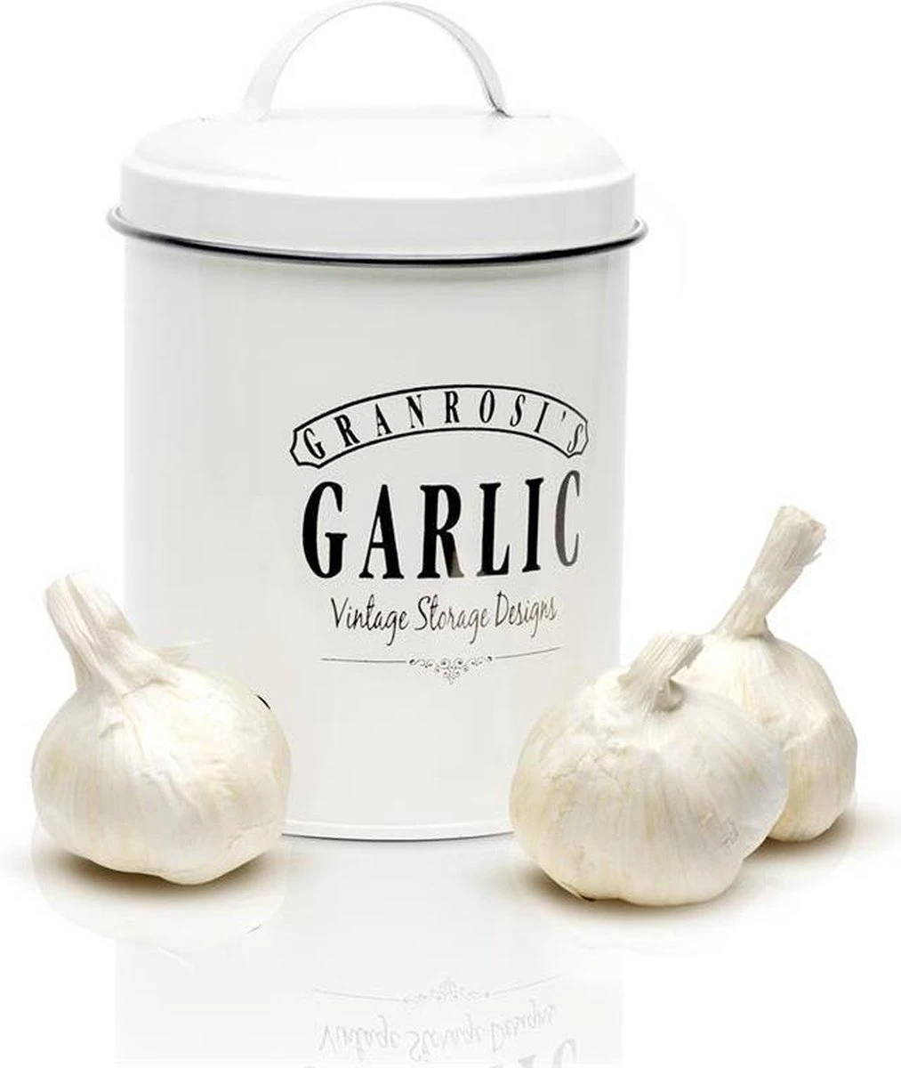 Klarstein Granrosi Montana Knoflookpot Emaille-staalplaat 12 X 18 Cm (ØxH) Roestvrij 1 Klarstein Granrosi Montana Knoflookpot Emaille-staalplaat 12 X 18 Cm (ØxH) Roestvrij