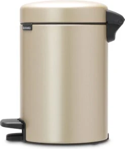 Brabantia NewIcon Prullenbak - 3 L - Metallic Gold -Thuis Opslag Winkel 1013x1200