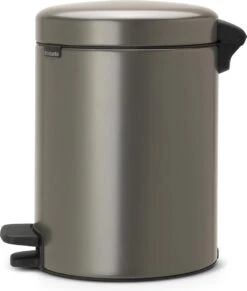 Brabantia NewIcon Prullenbak - 2 X 2 L - Platinum 17 Brabantia NewIcon Prullenbak - 2 X 2 L - Platinum -Thuis Opslag Winkel 1019x1200 1