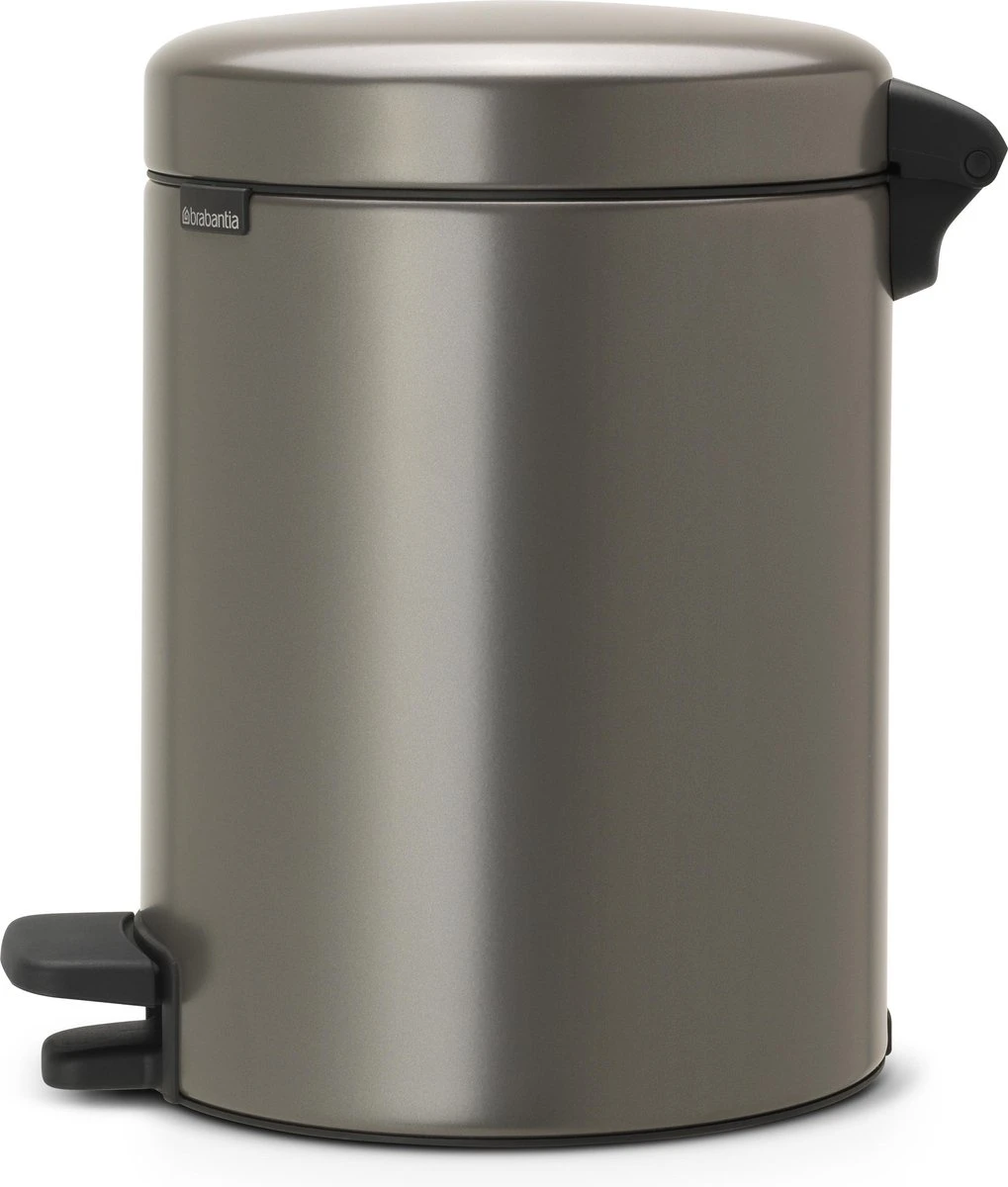 Brabantia NewIcon Prullenbak - 2 X 2 L - Platinum 6 Brabantia NewIcon Prullenbak - 2 X 2 L - Platinum - Afbeelding 6