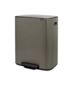 Brabantia Bo Prullenbak - 60 L - Platinum -Thuis Opslag Winkel 1029x1200 1