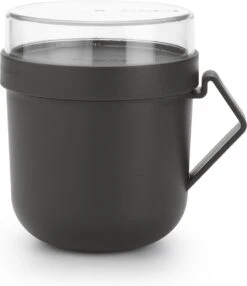 Brabantia Make & Take Soepbeker - 0,6 L - Kunststof - Dark Grey