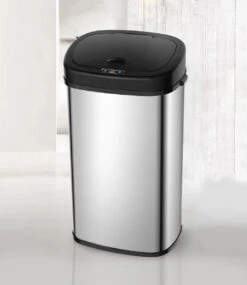 4cookz® Clever Square RVS Sensor Prullenbak - 58 Liter - 40x29x68cm -Thuis Opslag Winkel 1040x1200 5