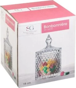 2x Stuks Snoeppotten/voorraadpotten 0,52L Glas Met Deksel - 520 Ml - Bonbonnieres -Thuis Opslag Winkel 1043x1200 2