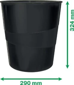 Leitz Recycle Papiermand - Zwart 12 Leitz Recycle Papiermand - Zwart -Thuis Opslag Winkel 1047x1200