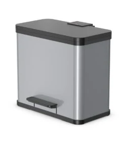 Hailo Öko Trio Plus Prullenbak - 3 X 9L - Zilver -Thuis Opslag Winkel 1050x1200 3