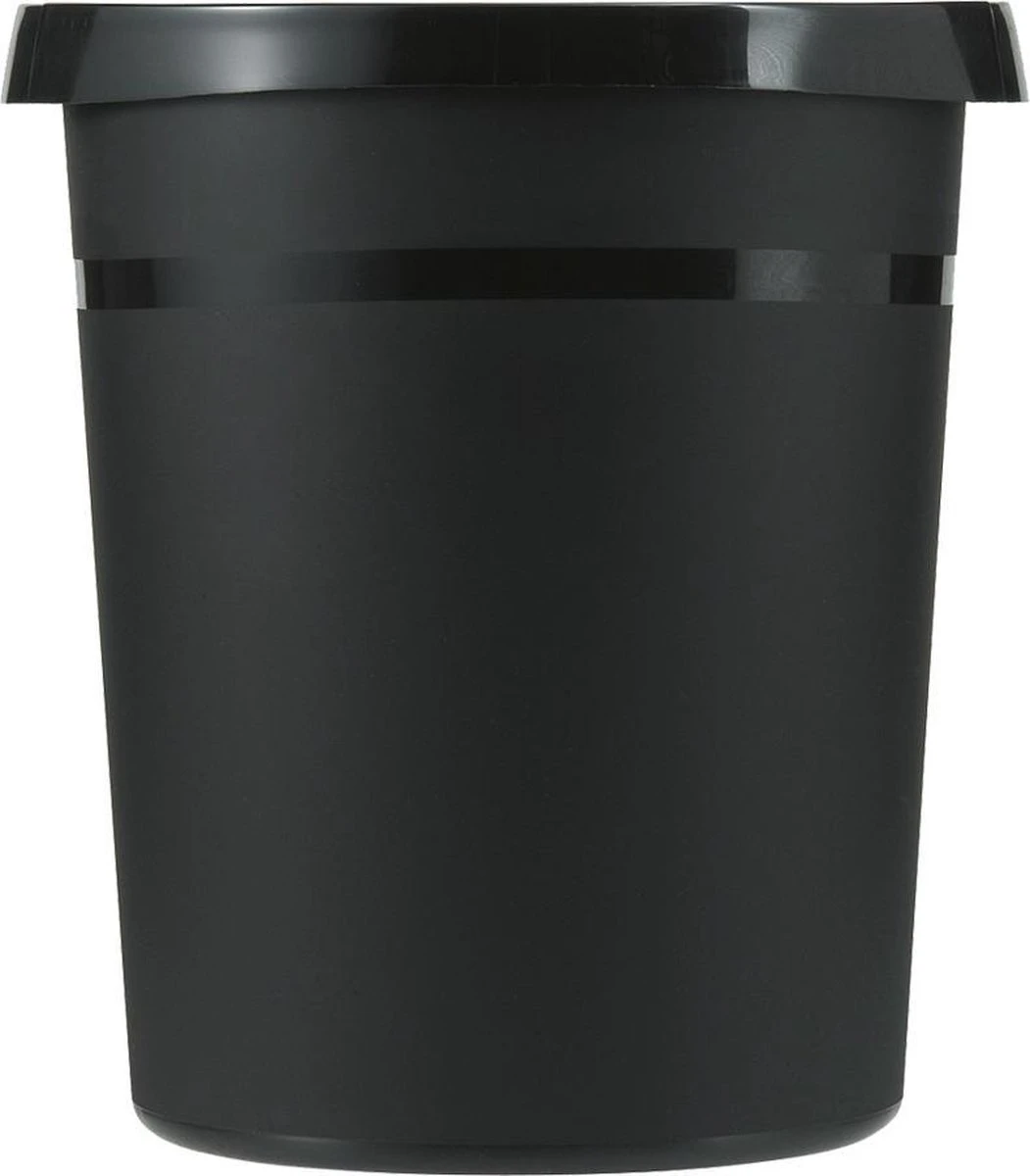 Papierbak HAN Grip 18 Liter Met 2 Grijpranden Zwart 3 Papierbak HAN Grip 18 Liter Met 2 Grijpranden Zwart - Afbeelding 3