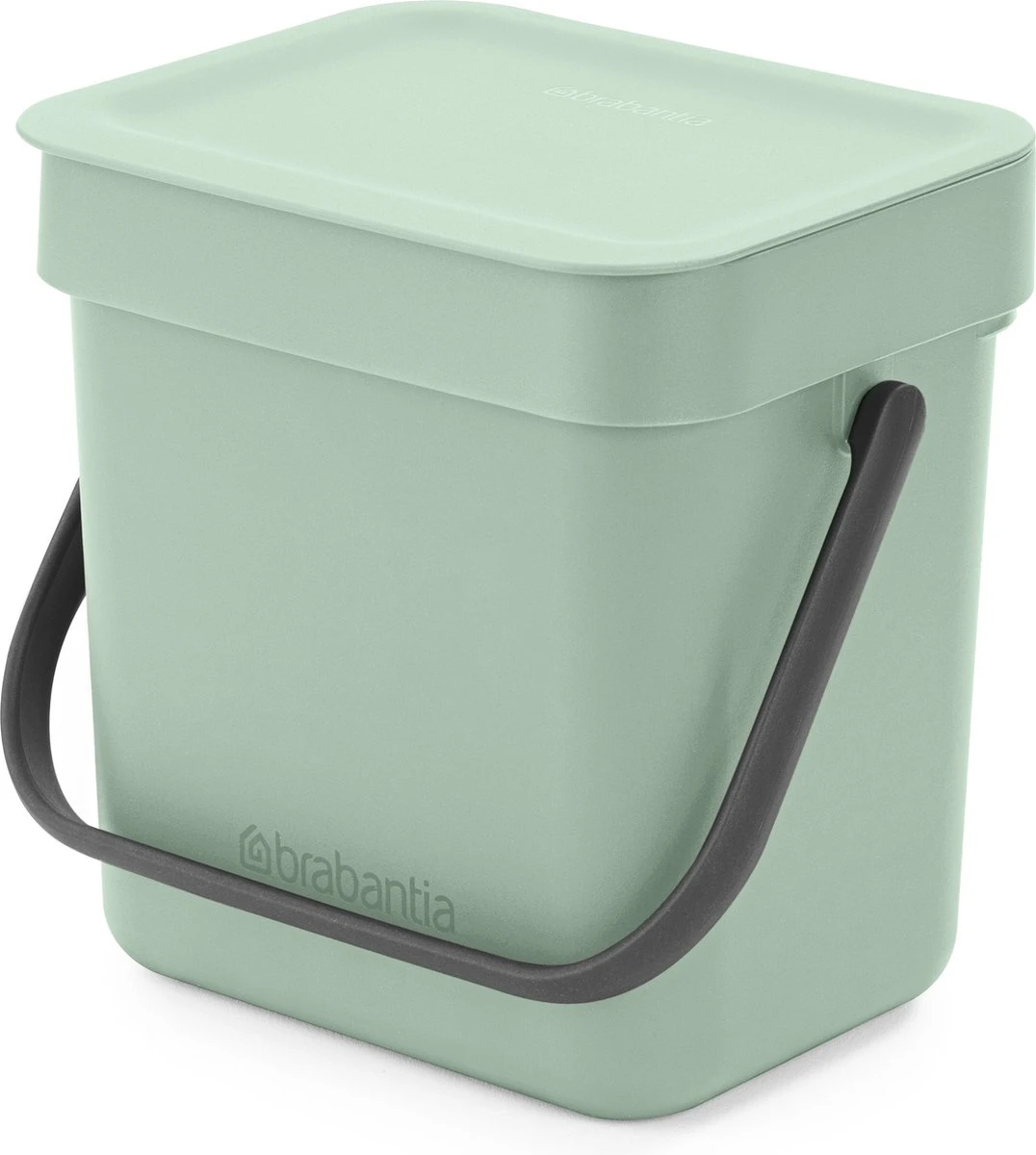 Brabantia Sort & Go Aanrecht Afvalbakje - 3 L - Jade Green 1 Brabantia Sort & Go Aanrecht Afvalbakje - 3 L - Jade Green