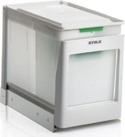 Stala 2 PK Inbouw Prullenbak - 20 L - Wit -Thuis Opslag Winkel 1095x1200 3