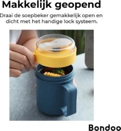 Soepbeker Magnetron 500ml- Milieuvriendelijk - Hitte Bestendige Beker - Lunchcontainer - Yoghurt To Go - Soepbeker To Go - Inclusief Lepel/vork - Donker Blauw 21 Soepbeker Magnetron 500ml- Milieuvriendelijk - Hitte Bestendige Beker - Lunchcontainer - Yoghurt To Go - Soepbeker To Go - Inclusief Lepel/vork - Donker Blauw -Thuis Opslag Winkel 1106x1200 2
