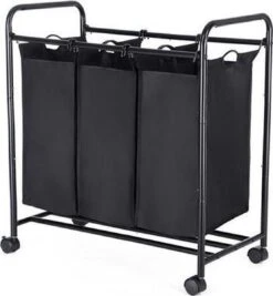 Songmics Wassorteerder – Wasmand – Wasbox – Waswagen – Was Sorteren - Wascollector – Zwart 19 Songmics Wassorteerder – Wasmand – Wasbox – Waswagen – Was Sorteren - Wascollector – Zwart -Thuis Opslag Winkel 1111x1200 1