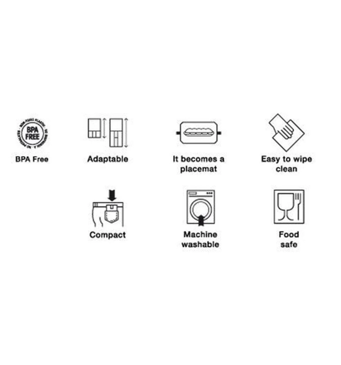 Roll'Eat Boc'n'Roll Foodwrap - Eco Mint 5 Roll'Eat Boc'n'Roll Foodwrap - Eco Mint - Afbeelding 5