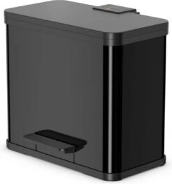 Hailo Öko Trio Plus Prullenbak - 3 X 9L - Zwart