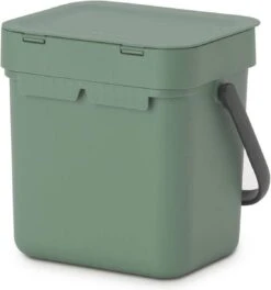 Brabantia Sort & Go Aanrecht Afvalbakje - 3 L - Fir Green 23 Brabantia Sort & Go Aanrecht Afvalbakje - 3 L - Fir Green -Thuis Opslag Winkel 1124x1200 2