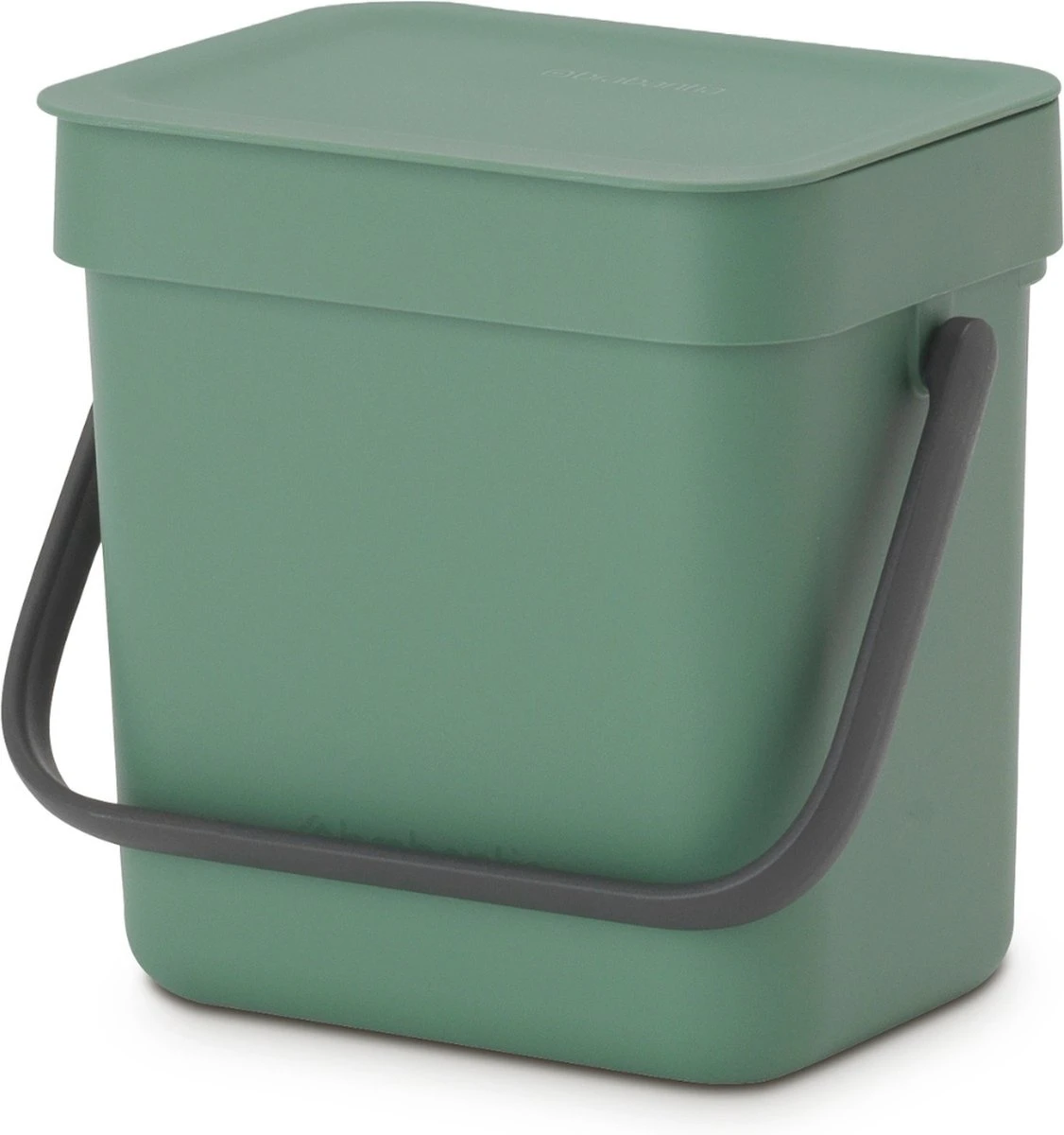 Brabantia Sort & Go Aanrecht Afvalbakje - 3 L - Fir Green 1 Brabantia Sort & Go Aanrecht Afvalbakje - 3 L - Fir Green