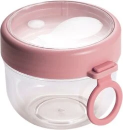 Deluqse Overnight Oats Potjes - Overnights Oats Beker - Set Van 3 - Oats Potjes - Overnight Oats Jar - Muesli Beker - Havermout Potjes -Thuis Opslag Winkel 1135x1200