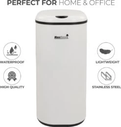 MaxxHome Prullenbak Met Sensor - 30L - Soft Close Deksel - RVS - Design Afvalemmer - Hygiënisch - Vingerafdruk Bestendig - Vuilnisbak Met Elektrische Deksel - Sensor Prullenbak - 30 Liter Vuilbak - 29 X 29 X 61,5 14 MaxxHome Prullenbak Met Sensor - 30L - Soft Close Deksel - RVS - Design Afvalemmer - Hygiënisch - Vingerafdruk Bestendig - Vuilnisbak Met Elektrische Deksel - Sensor Prullenbak - 30 Liter Vuilbak - 29 X 29 X 61,5 -Thuis Opslag Winkel 1139x1200 4
