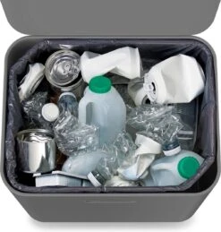 Joseph Joseph Intelligent Waste Prullenbak Totem Max - 60 L - Grijs -Thuis Opslag Winkel 1145x1200