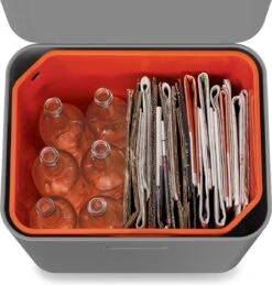 Joseph Joseph Intelligent Waste Prullenbak Totem Max - 60 L - Grijs -Thuis Opslag Winkel 1146x1200 3