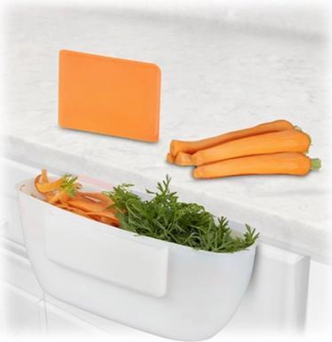 Afvalbakje Aanrecht - Compostbakje - Gootsteen Bakje - Compostemmer - GFT Bakje - Opbergbakje 4 Afvalbakje Aanrecht - Compostbakje - Gootsteen Bakje - Compostemmer - GFT Bakje - Opbergbakje - Afbeelding 4