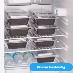 Meal Prep Bakjes - 20 Stuks - 2 Compartimenten - Vershoudbakjes - Meal Prep - 1L - Magnetron Bakjes Met Deksel - Vershouddoos -Thuis Opslag Winkel 1188x1200 9