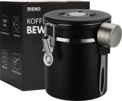 Koffie Bewaarbus Luchtdicht Met CO2 Uitlaat - Koffieblik Bewaarblik Voor 500 Gr Koffiebonen - Zwart - 1.2L 13 Koffie Bewaarbus Luchtdicht Met CO2 Uitlaat - Koffieblik Bewaarblik Voor 500 Gr Koffiebonen - Zwart - 1.2L -Thuis Opslag Winkel 1200x1000
