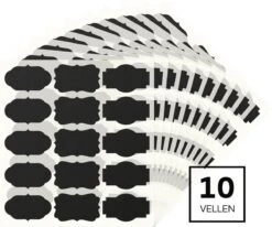 Labels Kruidenpotjes Etiketten Krijtbord - 150 Stuks
