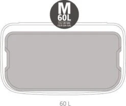 Brabantia - Bo Touch Bin Hi 60 L Matt Black -Thuis Opslag Winkel 1200x1010