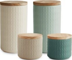 Springlane Keramiek Voorraadpotten Mint - Set 4-delig -Thuis Opslag Winkel 1200x1013 3
