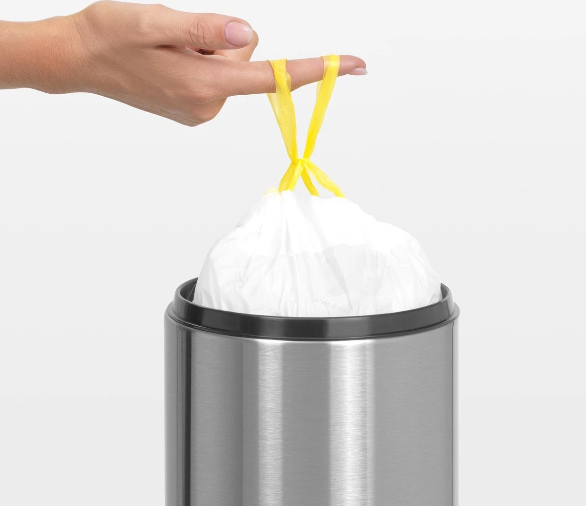 Brabantia Touch Bin Prullenbak - 3 L - Matt Steel 11 Brabantia Touch Bin Prullenbak - 3 L - Matt Steel - Afbeelding 11