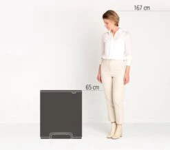 Brabantia Bo Prullenbak - 2 X 30 L - Met 80 Vuilniszakken - Matt Black -Thuis Opslag Winkel 1200x1057 21