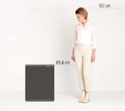 Brabantia Bo Touch Bin Prullenbak - 2 X 30 L - Matt Steel Fingerprint Proof -Thuis Opslag Winkel 1200x1057 27