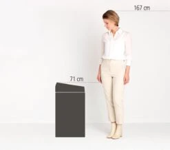 Brabantia Touch Bin Prullenbak - 60 L - White 11 Brabantia Touch Bin Prullenbak - 60 L - White -Thuis Opslag Winkel 1200x1057 35