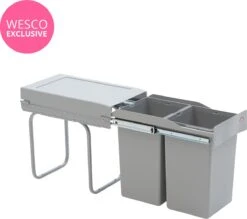Wesco Inbouw Afvalbak 2 X 14 Liter -Thuis Opslag Winkel 1200x1062 4
