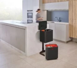 Joseph Joseph Intelligent Waste Prullenbak Totem Max - 60 L - Zwart -Thuis Opslag Winkel 1200x1069 2