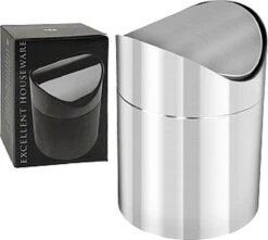 Tafelafvalbakje - 1,5 L - RVS -Thuis Opslag Winkel 1200x1072 2