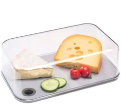 Mepal - Kaasstolp Modula - 2800 Ml - Wit - Inclusief Snijplank - Zicht Op Inhoud - Vershouddoos - Kaasbak -Thuis Opslag Winkel 1200x1090 1