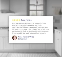 Johannes & Co - Kruidenrek Voor Lade - Keuken Organizers Kruidenrek Lade - Kruiden Organizer -Thuis Opslag Winkel 1200x1114 1