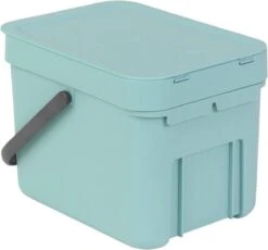 Brabantia Sort & Go Prullenbak - 6 L - Mint 22 Brabantia Sort & Go Prullenbak - 6 L - Mint -Thuis Opslag Winkel 1200x1118 3