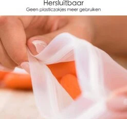 Merkloos Siliconen Vershoudzakken - 10 Stuks - Diepvrieszakken - Lekvrij - Boterhamzak Herbruikbaar - Bewaarzakjes - Duurzaam - Hersluitbaar 13 Merkloos Siliconen Vershoudzakken - 10 Stuks - Diepvrieszakken - Lekvrij - Boterhamzak Herbruikbaar - Bewaarzakjes - Duurzaam - Hersluitbaar -Thuis Opslag Winkel 1200x1129 1