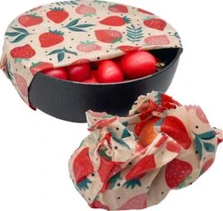 Bijenwas Wraps (Bijenwas Doek) - "rode Aardbei" Set Van 3 - 1S, 1M, 1L - Beeswax Wraps - Herbruikbaar Boterhamzakje - Bee Wrap - Beewax - Bijenwasdoek - Zero Waste - Duurzaam Cadeau 17 Bijenwas Wraps (Bijenwas Doek) - "rode Aardbei" Set Van 3 - 1S, 1M, 1L - Beeswax Wraps - Herbruikbaar Boterhamzakje - Bee Wrap - Beewax - Bijenwasdoek - Zero Waste - Duurzaam Cadeau -Thuis Opslag Winkel 1200x1135