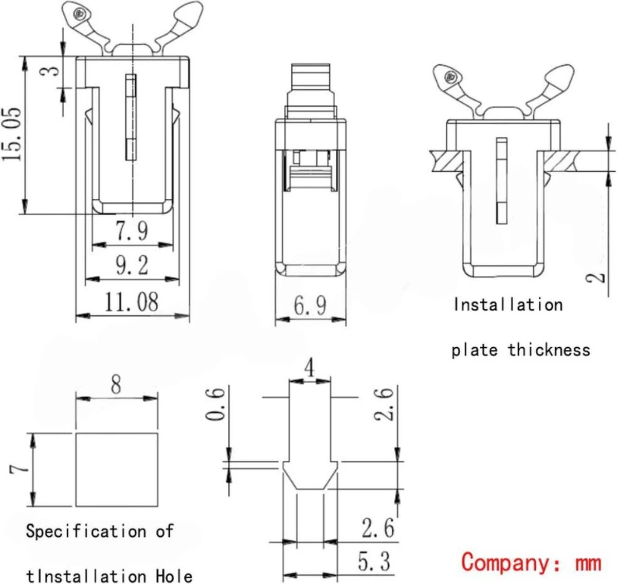 Merkloos Snapper Sluiting | Geschikt Voor Brabantia | Zwart | Vergrendeling | Snapper | Prullenbak | Deksel | Touch Bin 2 Merkloos Snapper Sluiting | Geschikt Voor Brabantia | Zwart | Vergrendeling | Snapper | Prullenbak | Deksel | Touch Bin - Afbeelding 2