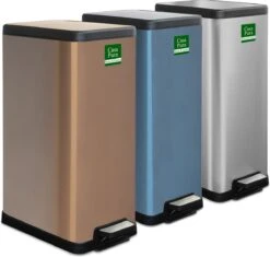 Casa Pura Prullenbak - Vuilnisbak - Zack - Afvalbak Voor Keuken - Roestvrij Staal - 18L 9 Casa Pura Prullenbak - Vuilnisbak - Zack - Afvalbak Voor Keuken - Roestvrij Staal - 18L -Thuis Opslag Winkel 1200x1142 6