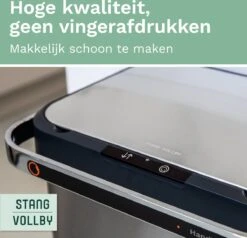 Prullenbak Met Sensor - 60 L - Afvalscheiding Vuilbak StangVollby Halden - RVS - 4 Vakken - Automatisch Lucht Filter - 60 Liter (2×18L + 2×12L) - Automatische Soft Close Deksel Met Infrarood Sensor - 4 Vaks Afvalemmer - Bacterie Filter - Design 15 Prullenbak Met Sensor - 60 L - Afvalscheiding Vuilbak StangVollby Halden - RVS - 4 Vakken - Automatisch Lucht Filter - 60 Liter (2×18L + 2×12L) - Automatische Soft Close Deksel Met Infrarood Sensor - 4 Vaks Afvalemmer - Bacterie Filter - Design -Thuis Opslag Winkel 1200x1155 3