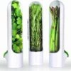 Merkloos Peterselie Asperges Fresh Keeper Herb Vanilla Storage Container Houdt Greens And Groenten Fresh Langer Voor Keukengereedschap