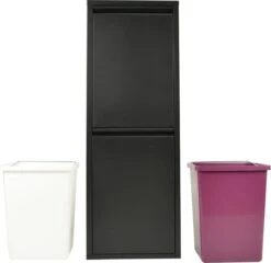 Metalen Prullenbak Van Naturn Living | Prullenbak Afvalscheiding 2 Containers | Vuilnisbak | Prullenbakken | Afvalbak | Mat Zwart 9 Metalen Prullenbak Van Naturn Living | Prullenbak Afvalscheiding 2 Containers | Vuilnisbak | Prullenbakken | Afvalbak | Mat Zwart -Thuis Opslag Winkel 1200x1164 2