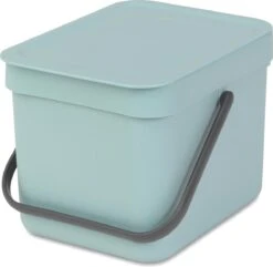 Brabantia Sort & Go Prullenbak - 6 L - Mint