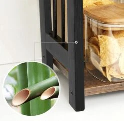 Caroa - Kruidenrek - Kruidenrek Ophangbaar - Kruidenrek Staand - Kruidenrek Met Potjes - Kruidenrekken - Kruidenrekje -Thuis Opslag Winkel 1200x1170 6