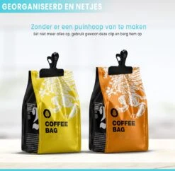 Bangosa® Vershoudclips - Afsluitclips - Vershoud Knijpers -Zaksluiter - Vershoudklemmen - RVS - 10 Stuks 10 Bangosa® Vershoudclips - Afsluitclips - Vershoud Knijpers -Zaksluiter - Vershoudklemmen - RVS - 10 Stuks -Thuis Opslag Winkel 1200x1177