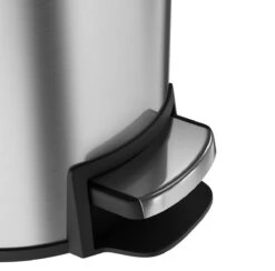 Pedaalemmer - 12 Liter - RVS - Afvalemmer StangVollby Docksta - Toilet - Badkamer - Kantoor - Klein - Soft Close Deksel - Chique Design - RVS Pedaal Prullenbak - Afvalzak Inkeping - Vuilnisbak Badkamer -Thuis Opslag Winkel 1200x1183 5